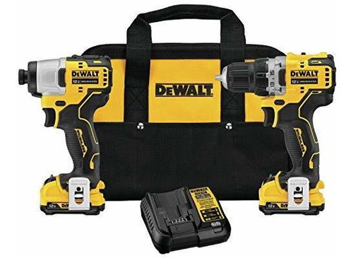 Kit Combinado De Taladro Inalambrico Dewalt Xtreme 12v Max 