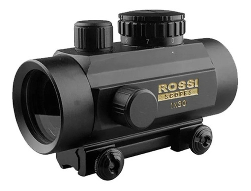 Mira Holográfica Rossi 1x30 Red Dot Trilho 11mm Profissional