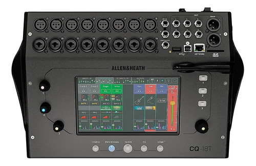 Allen & Heath Cq-18t Digital Mixer 7  Touchscreen, Wi-fi