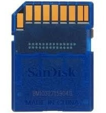 Imagen 2 de 5 de Memoria Sd Hc Class 4 Sandisck 32gb Para Video Hd