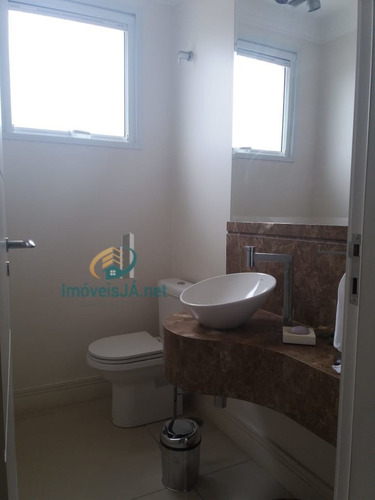 Imagem 27 de 29 de Excelente Casa Á Venda No Condomínio Genesis 1 - 04 Suítes-living Com 03 Ambientes, Área Gourmet C/ Churrasqueira E Pisc - 823