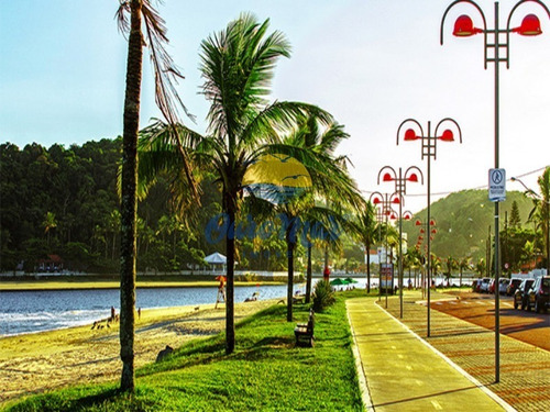Imagem 4 de 10 de Terreno À Venda Na Praia - Escriturado - Ótima Localização - Jardim Das Palmeiras Em Itanhaém - Lado Praia - Para Construção De Geminadas - Confira! - 092 - 32092281
