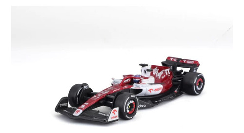 F1 Alfa Romeo #77 Valtteri Bottas Escala 1:43 Con Cupula