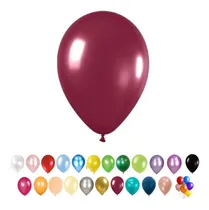 Comprar Globos Perlados 12 Pulgadas X 25 Un Cotillon Carioca Fiesta Color Borgoña