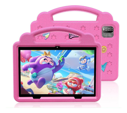 Tablet Vasoun M10 Kids 10,1'' 4core 3gb 64gb Android12 Color Rosa