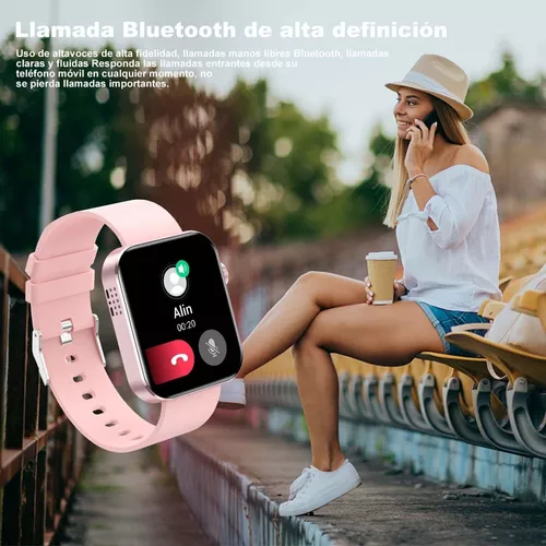 RESEE Smartwatch,1.72 Reloj Inteligente Mujer y Hombre, con GPS Tracker,  Resistente al Agua IP67, Compatible con La Mayoría de Los Teléfonos