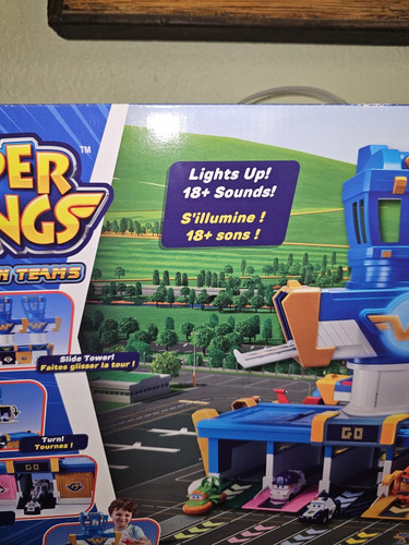 Super Wings Mission Teams Mission Teams Airport Luces Sonido (Usado)