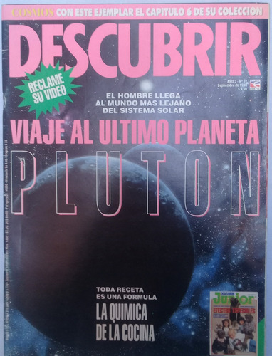 Antigua Revista **descubrir ** Nº27. Septiembre 1993 (Usado)