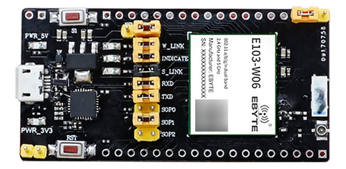 Ebyte Wifi Modulo Inalambrico Tabla Prueba Puerto Serie Mqtt