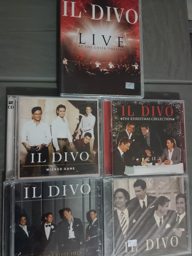 Il Divo Wicked Game / Hits / Live Dvd / Il Divo / Christmas
