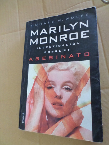 Marilyn Monroe-investigación Sobre Un Asesinato-wolfe