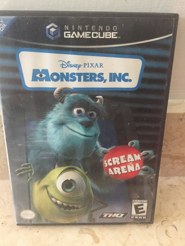 Nintendo Game Cube Monsters Inc Scream Arena