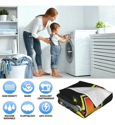 Lionel Messi Manta De Franela Estampada En 3d