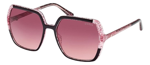 Gafas De Sol De Plastico Cuadradas Con Purpurina Guess