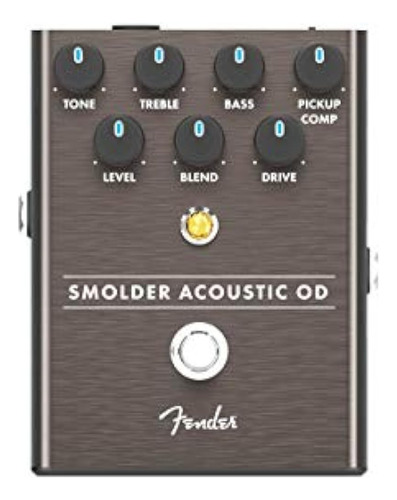 Pedal De Overdrive Acústico Fender Smolder