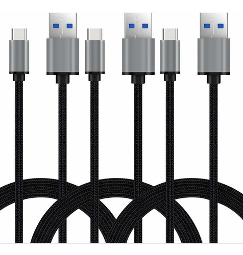 Tipo Usb Cable C C A Usb 3 0 Trenzado Nylon 6 6 Pies Ca...