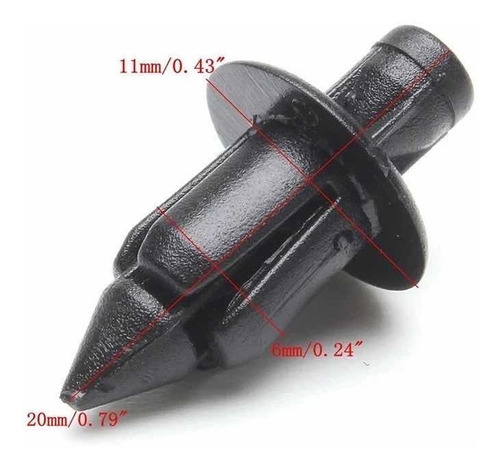 5 Grapas Carenado Broche Motocicleta Yamaha R6 R1 Honda Cbr