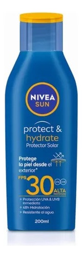 Protector Solar Nivea Sun Protect & Hydrate Fps 30 X 200 Ml