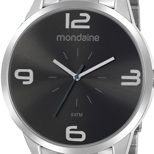 Relógio Masculino Mondaine Prata 53925g0mgne4