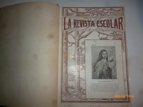 Revista Escolar Del Colegio Sagrados Corazones 1923-1924