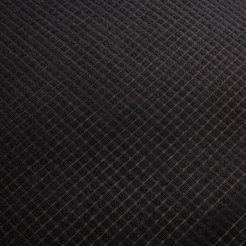 A Protector De Asiento De Silla De Escritorio Suave Negro