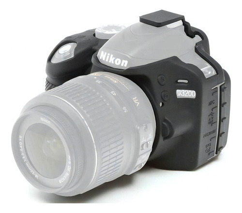 Capa De Silicone Para Nikon D3200