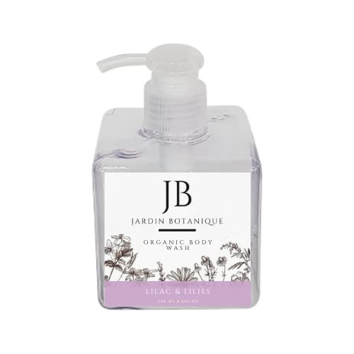 Lilac & Lilies Organic Body Wash (8 Oz Bottle)