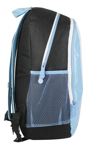 Mochila Atlético Tucumán Estampada De 17 Producto Color Celeste Diseño De La Tela Cat