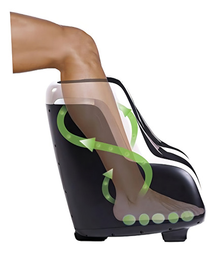 Massageador Shiatsu Human Touch Sol para pés e panturrilhas com Tecnol