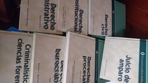 Diccionarios Juridicos Tematicos Oxford 7 Vols 1a Serie