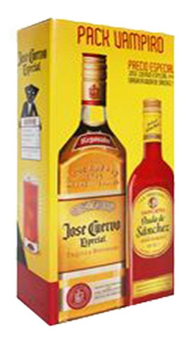 Paquete Vampiro Tequila Sangrita 695 Ml