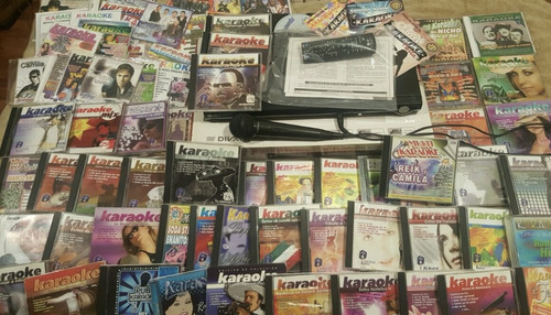 Karaoke Box C/ 2 Micrófonos 1800 Music Hdmi Full Hd (Usado)
