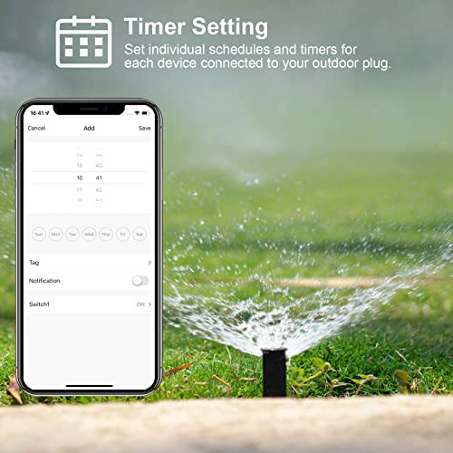 Enchufe Inteligente Wifi Para Exteriores, Enchufes Inteligen