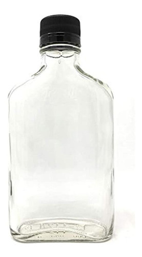 Botella De Licor De Frasco De Vidrio De 200 Ml 66 Oz Con Paq