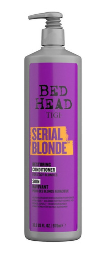 Tigi Bed Head Serial Blonde Acondicionador Pelo Rubio 970ml