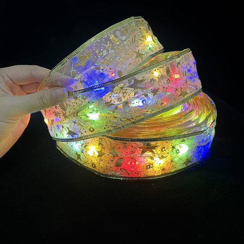 Luces De Hadas Led Con Cinta Para Decoración Navideña,5m