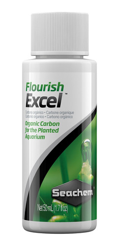 Seachem Flourish Excel 50ml - Carbono Líquido P/ Plantado