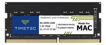 Comprar Timetec 8gb Compatible Con Apple 2017 iMac (27 Pulgadas Con Retina 5k, 21.5 Pulgadas Con Retina 4k \u002F Non-retina 4k) Ddr4 2400mhz Pc4-19200 Cl17 Sodimm Mac Memoria Ram Módulo Para iMac 18,1 \u002F iMac 18,2