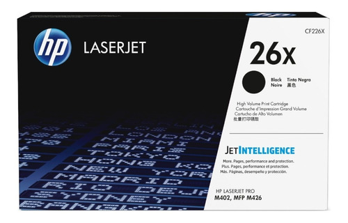 Toner Original Hp 26x Negro Cf226x Laserjet M402 M426