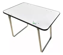 Comprar Mesa Aluminio Y Madera Plegable 68x45 Playa Jardin Camping