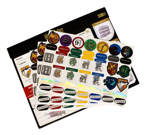 Imagem 3 de 3 de Planner C/notas 30x24cm Harry Potter