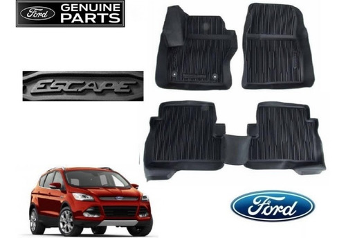 Kit Tapetes Uso Rudo 3 Piezas Ford Escape 2016 Original