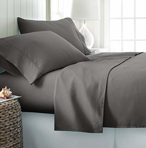 Sábanas De Lino Para Cama Individual - Gris