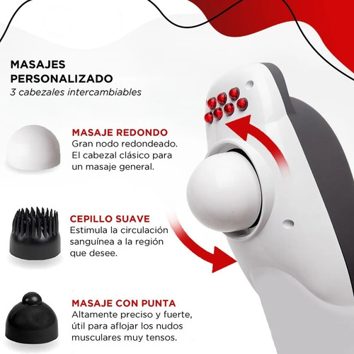 Imagen 6 de 10 de Masajeador Delfin Masaje Alta Gama Garantia Cuerpo Y Piernas