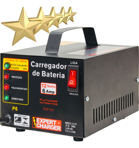 Carregador Baterias Automotivo 12v Até 150 Amp +brinde