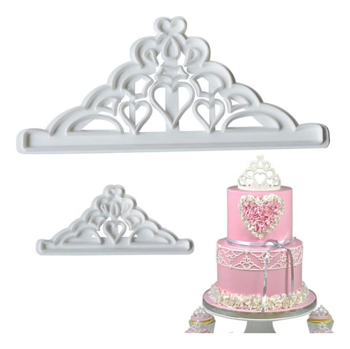 Nx Jardim 2pcs Crown Molde