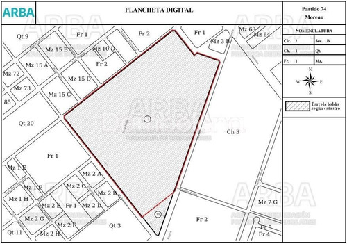 Imagen 4 de 4 de Terreno Lote En Alquiler Ubicado En La Reja, Moreno
