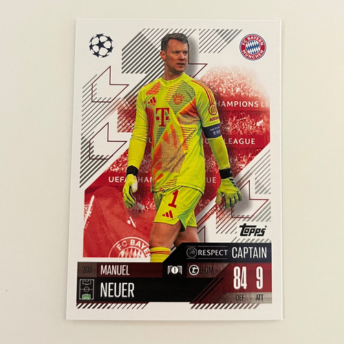 Topps Match Attax 24/25 Manuel Neur #209 Base (Usado)