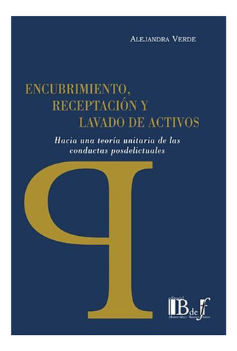 Encubrimiento, Receptacion Y Lavado De Activos - Verde, Alej