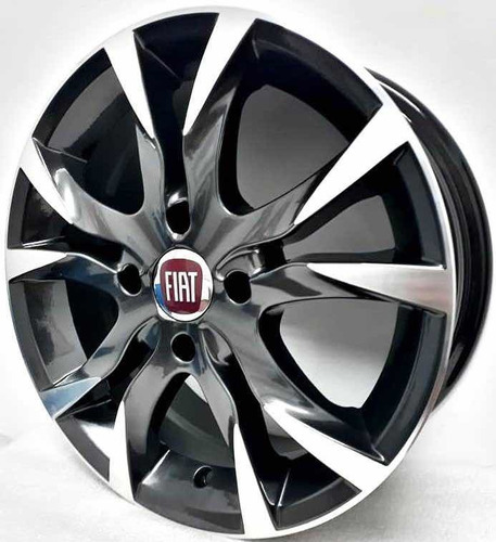 Jg Rodas Uno Palio Argo Aro 14 /s215/ Bico+parafusos Gratis